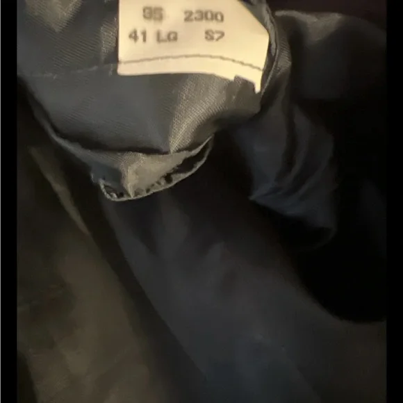 Brooks Brothers Dark Navy Blue Blazer. Size 41 Long. - Picture 4 of 6